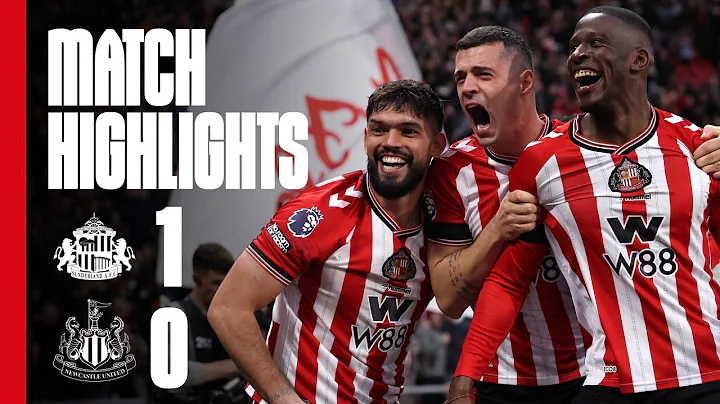 Wear–Tyne Derby Delight | Sunderland AFC 1 - 0 Newcastle United | Premier League Highlights