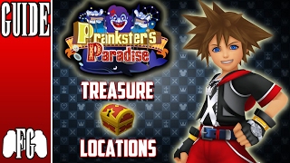 Treasure Chest Locations: Prankster's Paradise Sora | Kingdom Hearts Dream Drop Distance HD (2.8)