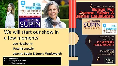 Songs For Jeanne Supin and Jenna Wadsworth!
