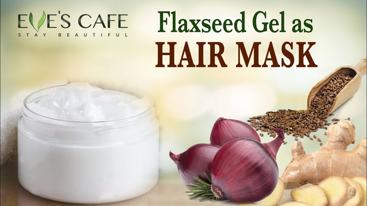 Flax Seed Gel As Hair mask with 2 Miracle ingredients for Hair - Fast Hair  Growth - YouTube