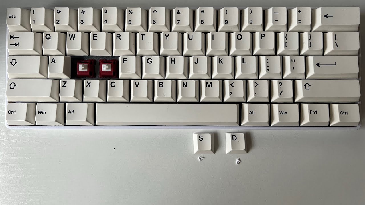 Paper Mod How To Fix Interference With Cherry Profile Keycaps On
