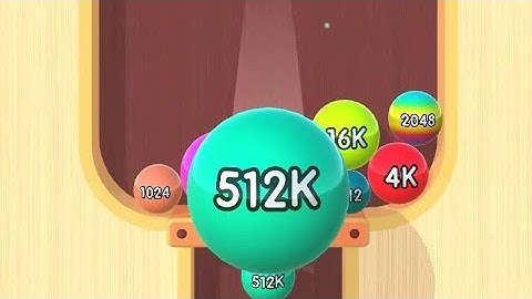 2048 Balls 3D - Gameplay All levels Unlock ball 128k 256k 512k ( Android, iOS )