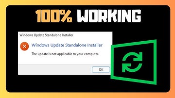 EASY FIX For The Update Is Not Applicable To Your Computer In Windows 11