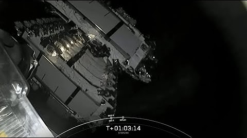 Watch SpaceX deploy 50 Starlink satellites in this view from space