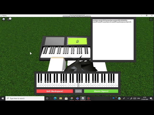 roblox piano sheets rick roll｜TikTok Search