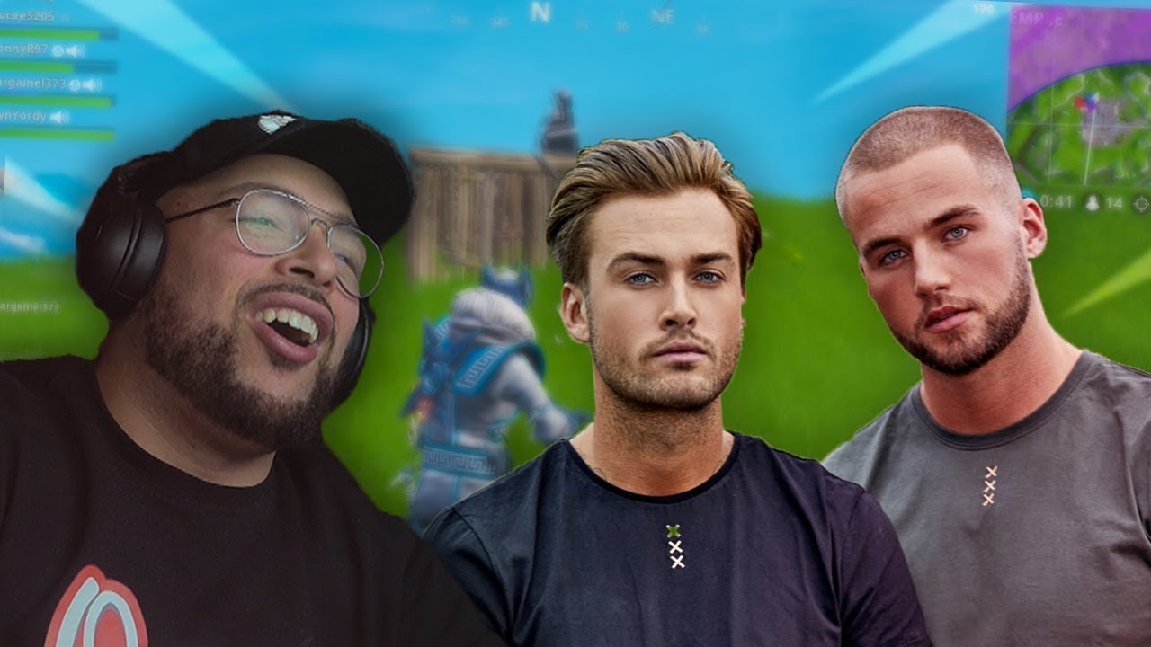 IN HET VELD  MET DAVE & DONNIE ROELVINK - QUCEE SPEELT FORTNITE  #