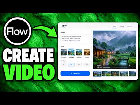 How To Create Video With Google Flow (Tutorial)