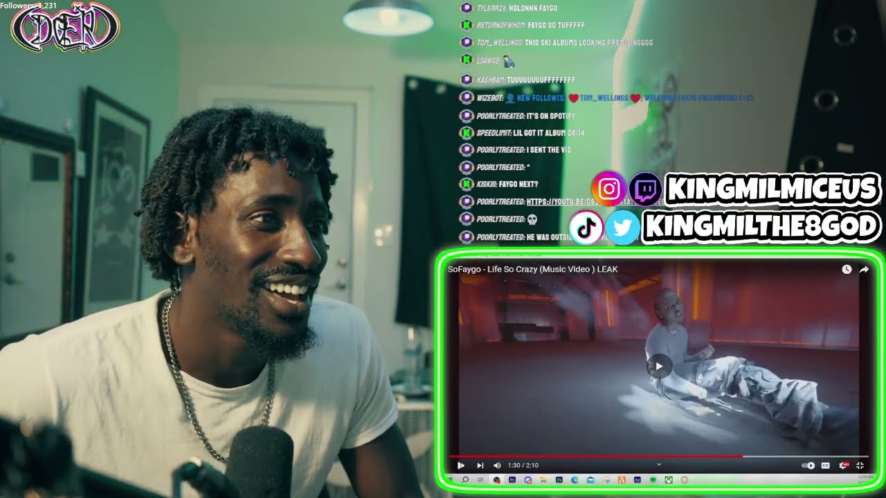 The 8 God Reacts to: SoFaygo - Life So Crazy (Music Video)
