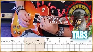 Guns N Roses  Dont Damn Me Tabs Guitar Solo