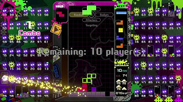 Tetris 99 - Splatoon (10 players) music extended - "Now or Never"