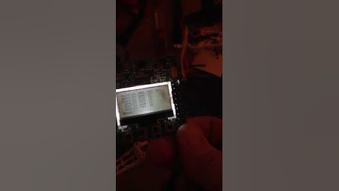 KK2.0 Gyro "Not OK" Sensor Test