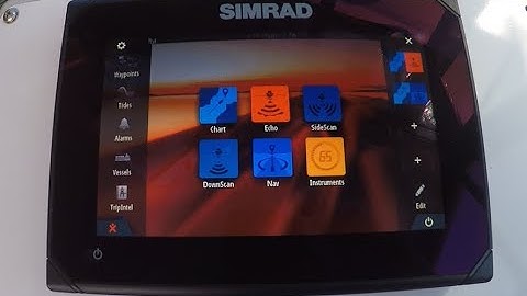 How to Disable Chirp on Simrad