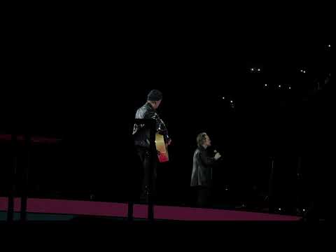 U2 & Neil Finn Don’t Dream It’s Over live at Sphere Las Vegas - 2024-03-02 - U2gigs.com