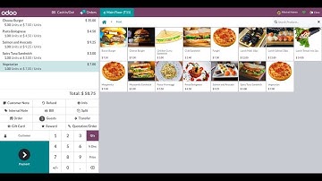 Pos Odoo 18 Restaurant