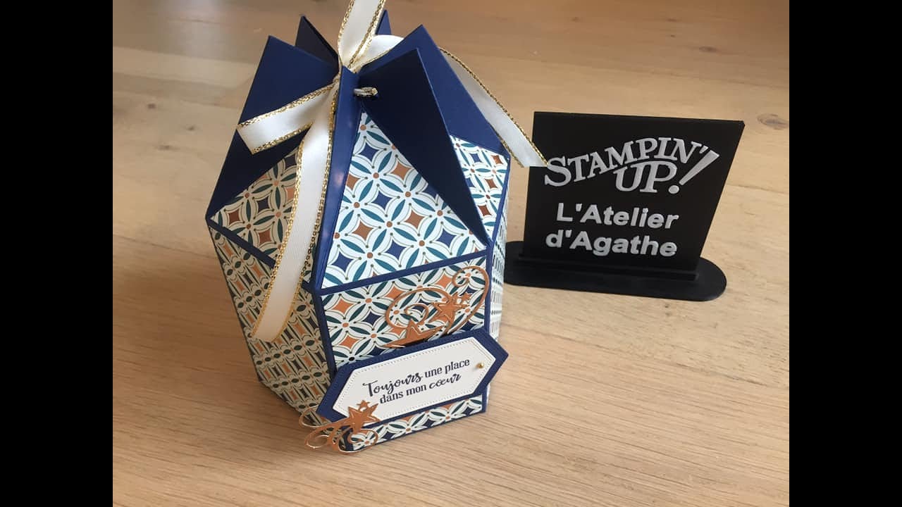 TUTO Scrap' Boîte Hexagonale pour Mug