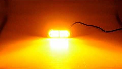 V1Superstore Car Truck 20 LED Emergency Beacon Hazard Caution Warn Strobe Light Bar