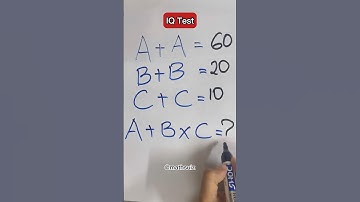 99% fails in this IQ Test 🤯 #mathstest  #brainteaser  #mathshorts #ytshorts #iqtest