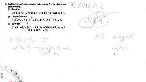 Set Theory | Basic Set Equality Proof | Intro to Analysis by Rosenlicht | Problem 1 b