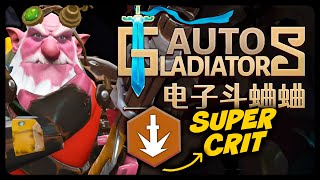 Is Critical Strike The Best Strat in Auto Gladiators?!
