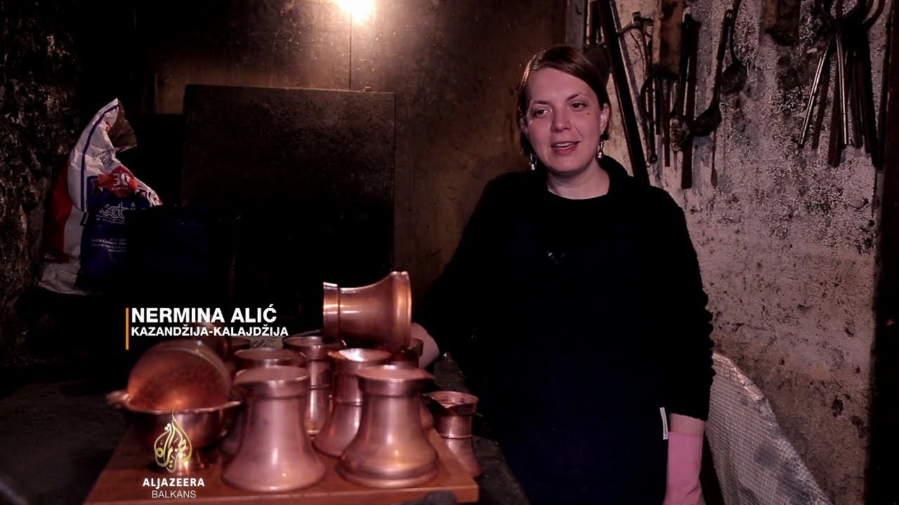 Nermina Alić, posljednji kalajdžija na Baščaršiji