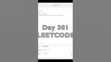 Day 301: LeetCode Problem 78. - Swift #daily #challenge #swiftui #coding #FAANG