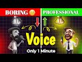 Make Your Voice Professional in just a Minute । Voice editing Kaise Karen। #voiceover #voiceovertips