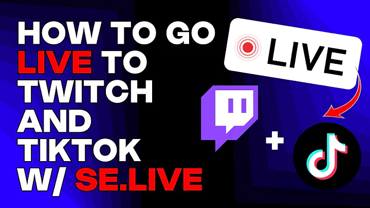 HOW TO GO LIVE TO TWITCH AND TIKTOK USING STREAMELEMENTS