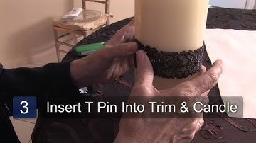 How to Decorate a Unity Candle