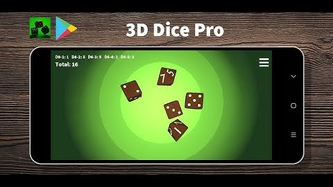 Dice 3D Pro showcase