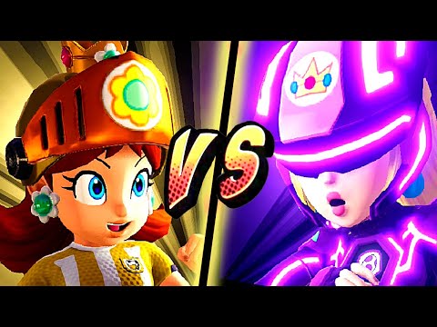 Super Mario Strikers Battle League – Peach Vs Daisy All DLC Characters gameplay walkthrough