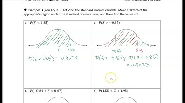 8.5-6 The Normal Distribution and Applications: Example 3