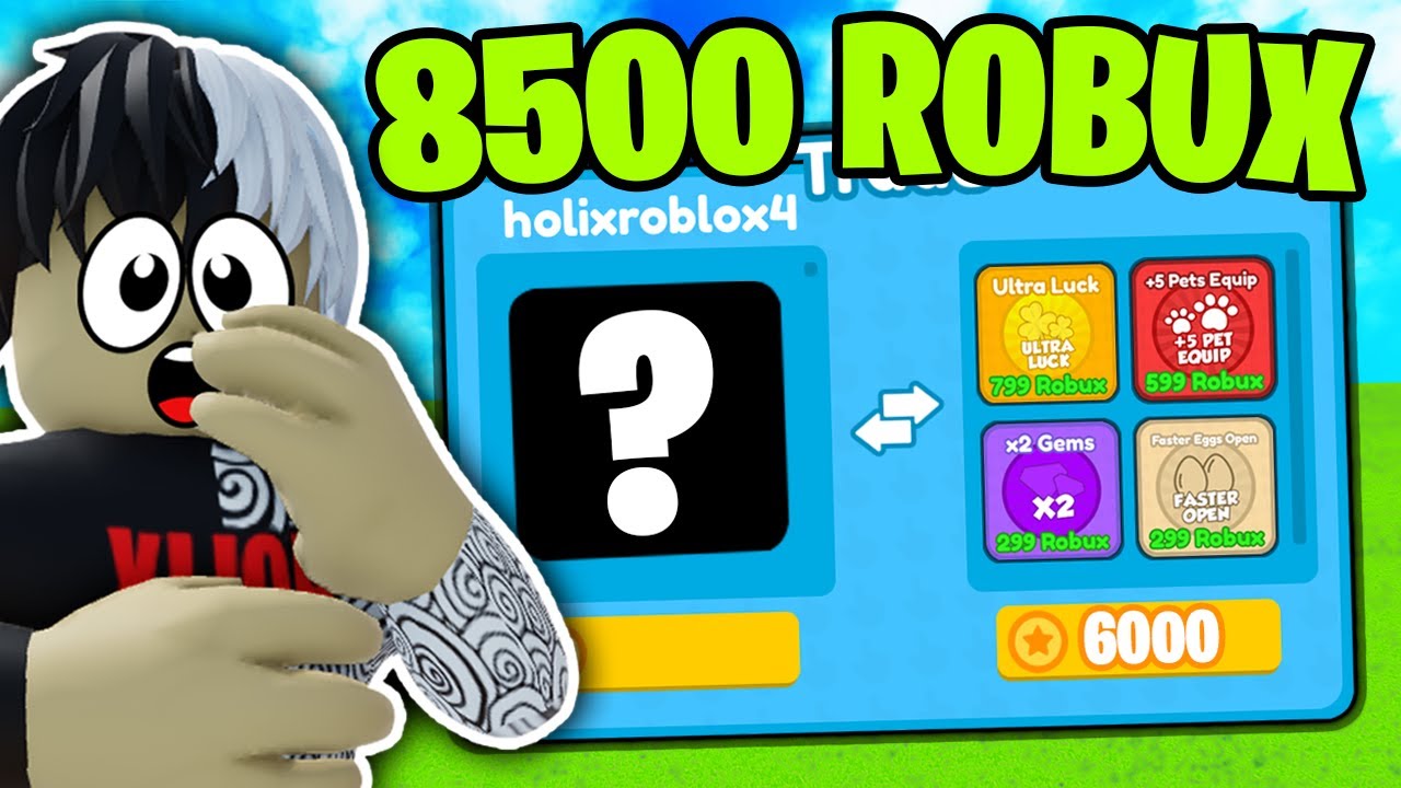 ZAROBIŁEM 8500 ROBUX ZA TEGO PETA w REBIRTH CHAMPIONS X - YouTube