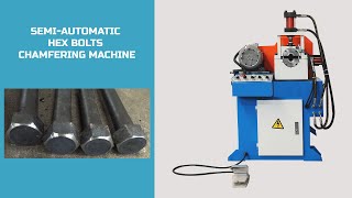 bolts chamfering machine