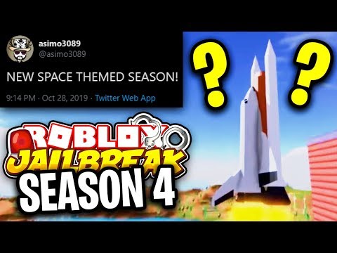 Jailbreak Season 4 Update Leak Space Theme Battle Pass Roblox Jailbreak Youtube - roblox jailbreak update countdown 2019