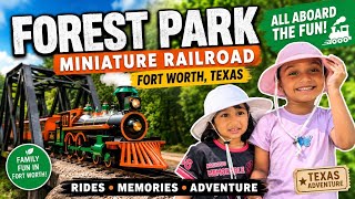 🚂 Forest Park Miniature Railroad Fort Worth | Family Fun with Kids| Forthworth ,Tx,USA
