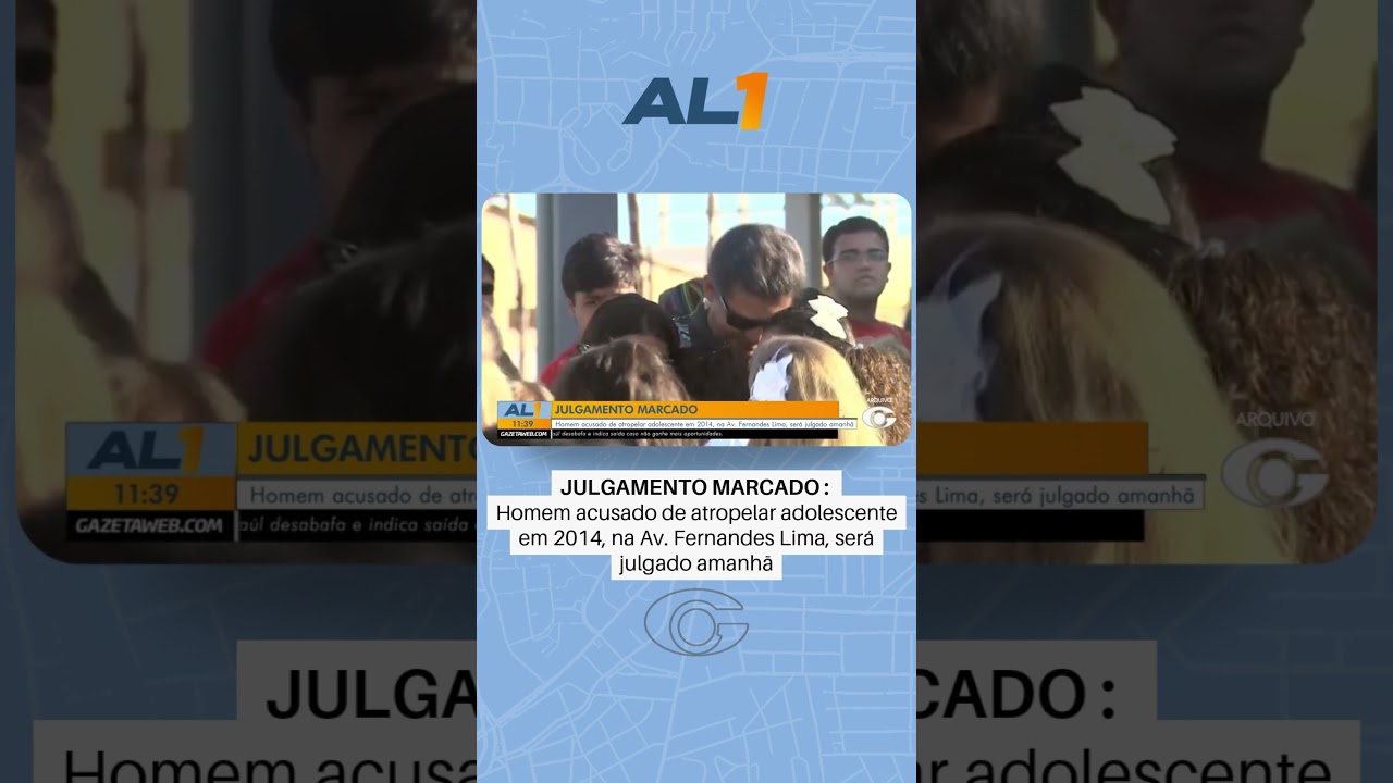 Homem acusado de atropelar e matar adolescente vai a julgamento