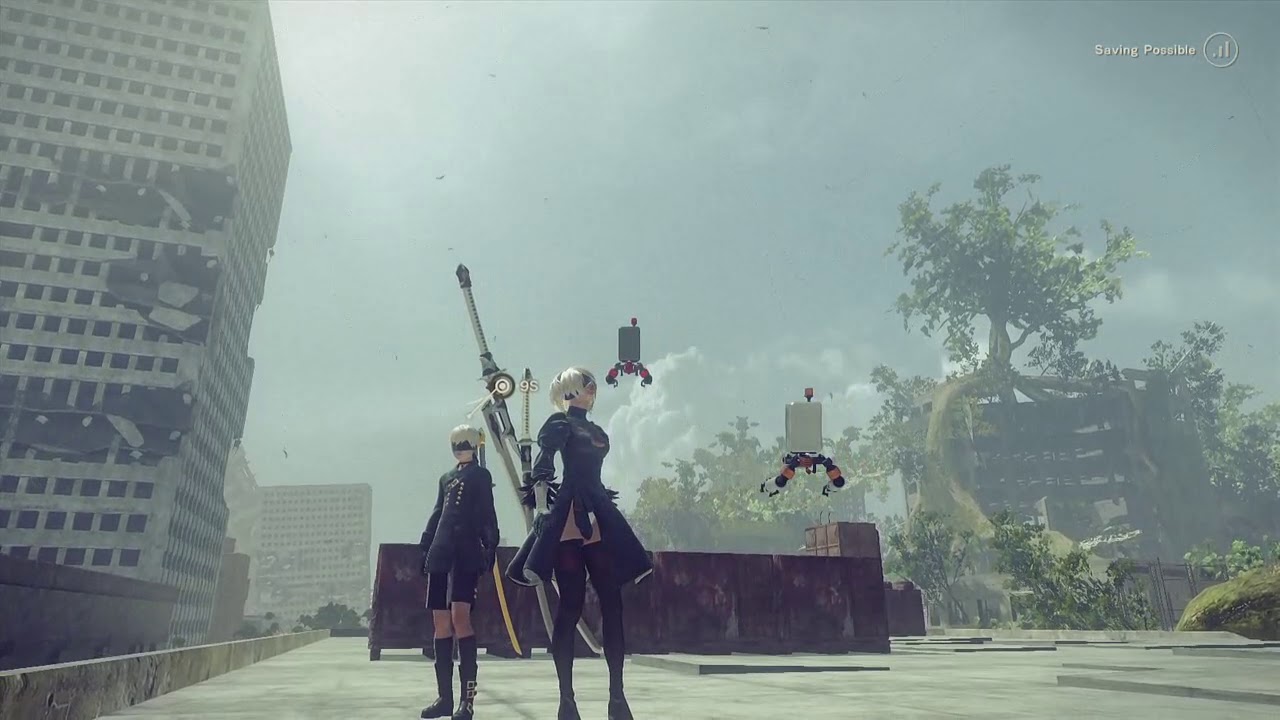 NIER Automata - Rays Of Light - Medium Instrumental No Vocals (City Ruins)