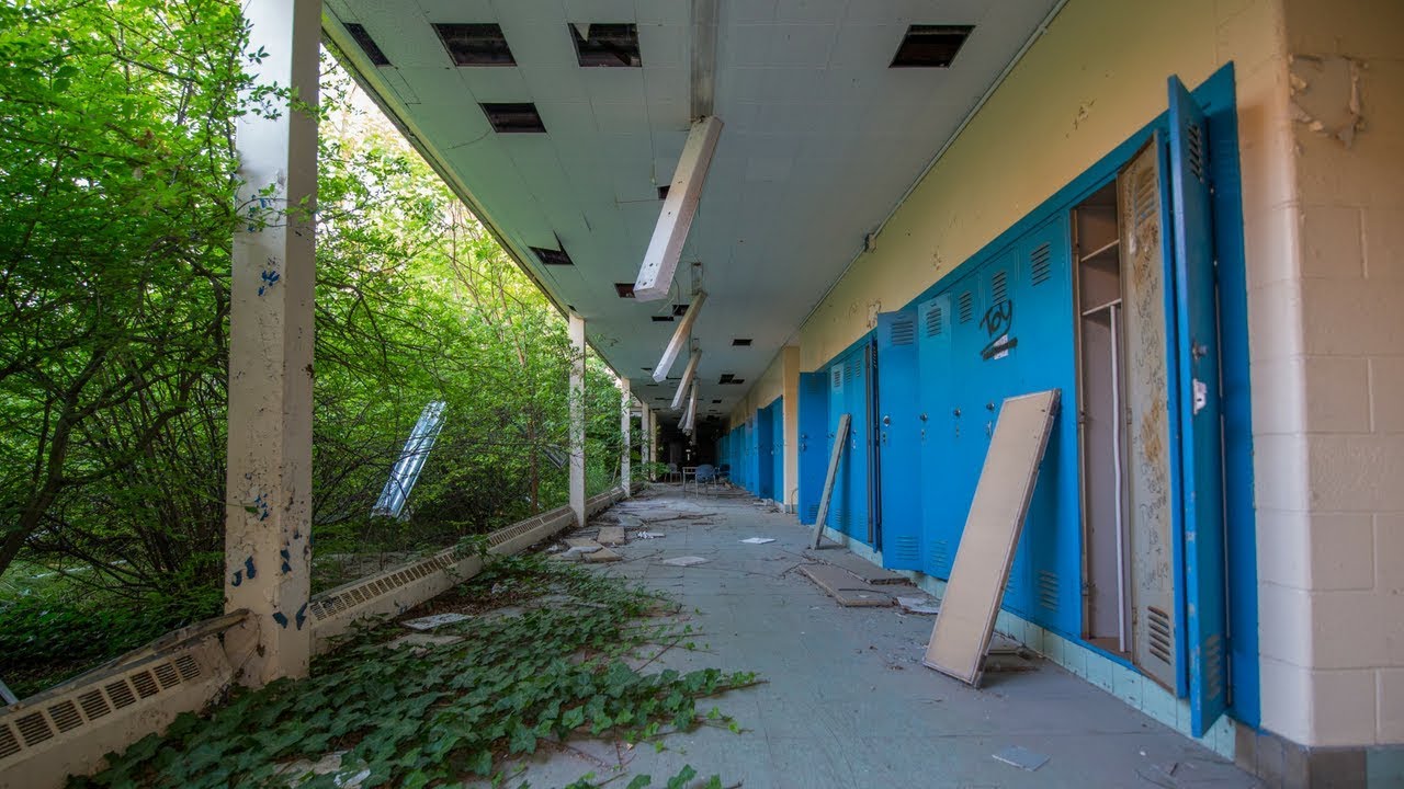Notorious ABANDONED Modern Detroit High School YouTube
