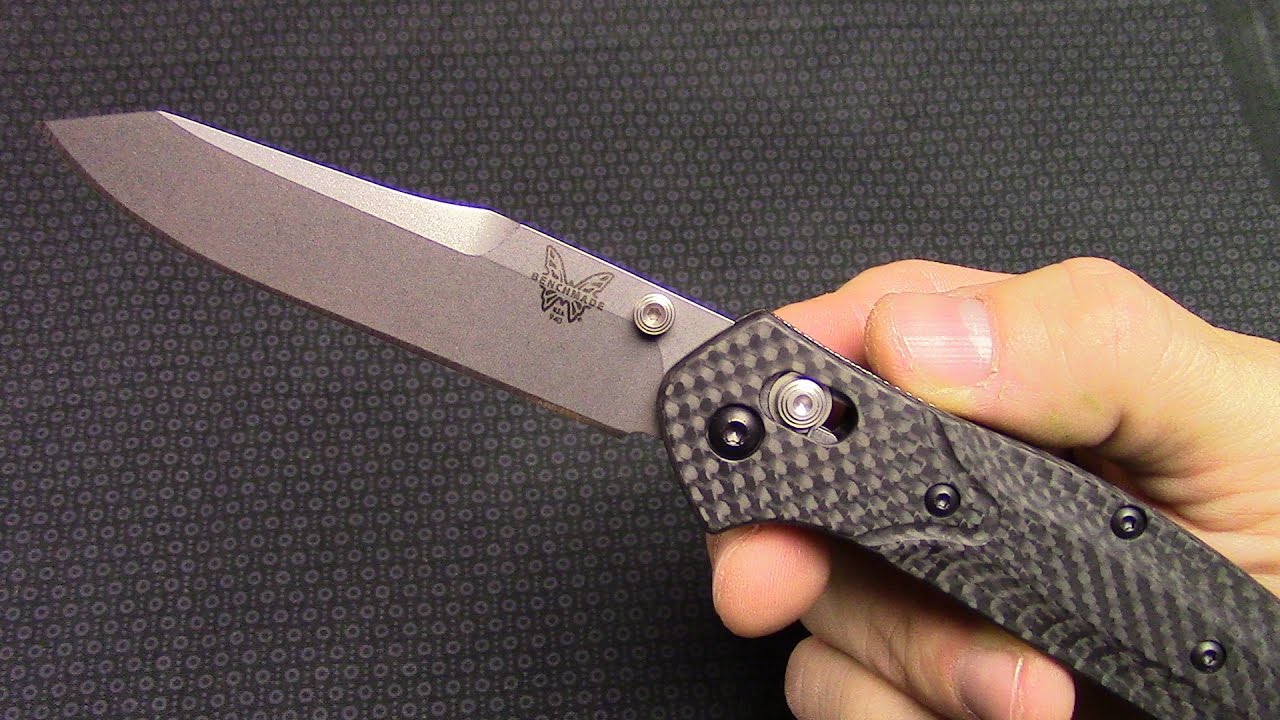 Benchmade Osborne 940 Knife, Carbon Fiber, BM-9401