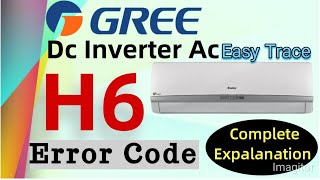 Gree DC Inverter H6 Error Easy Trace Complete Solution