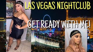 LAS VEGAS NIGHTCLUB GET READY WITH ME | Hair, Makeup, + Outfit!