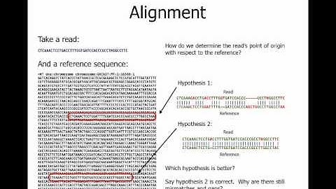 Statistics for Genomics: Intro to Alignment