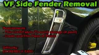 Information How to: Remove VF Side Fender/Indicator [EASY WAY] Guide