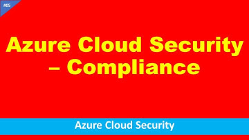 Azure tutorial for beginners | Azure Cloud Security - Compliance