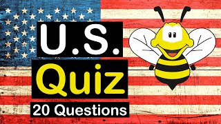 Famous US Quiz (AMAZING American Geography & History) - 20 US Questions & Answers - 20 US Fun Facts Profile