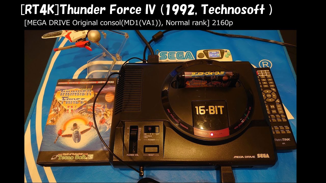 サンダーフォース Ⅳ メガドライブ　MD MD】サンダーフォースIV【エンディングまで】 - YouTube