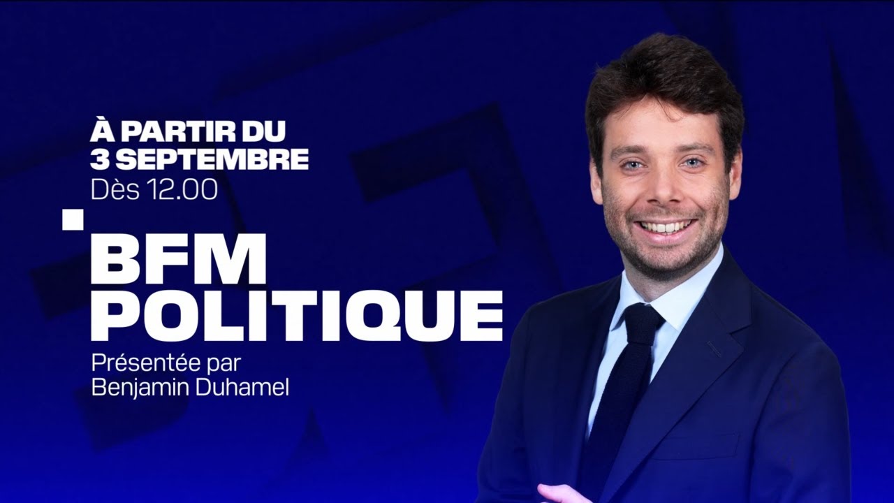 BFMTV Bandepromo • BFM Politique Benjamin Duhamel • saison 2023