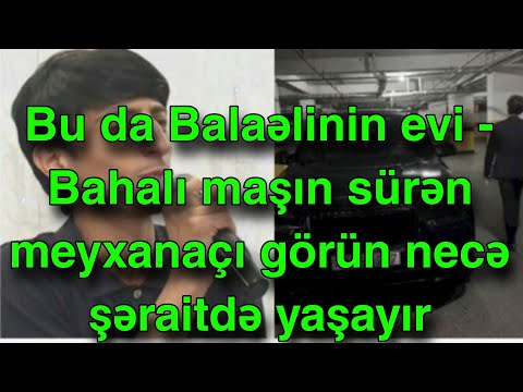 Bu da Balaəlinin evi - Bahalı maşın sürən meyxanaçı görün necə şəraitdə yaşayır