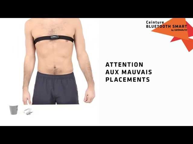 ONMOVE 200 - Comment utiliser sa ceinture cardio ? 