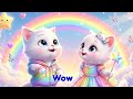 Rainbow Colors in the Sky | Magical Colors Learning Song for Toddlers : Toffy & Fluffy